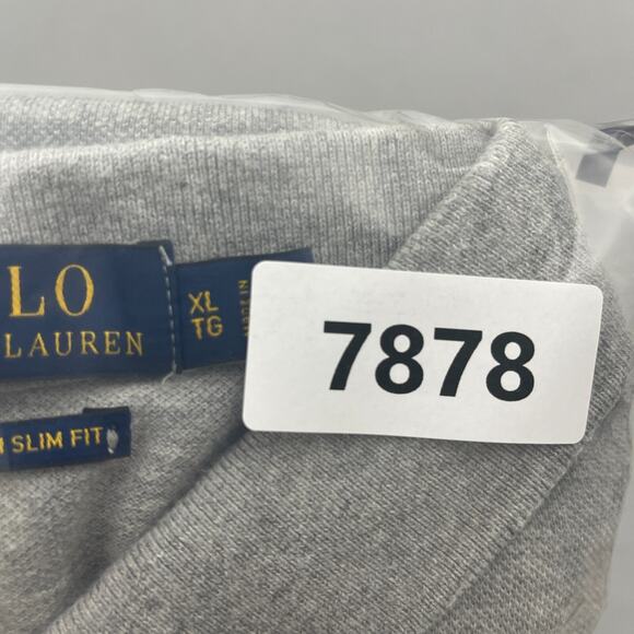 Ralph Lauren Shirt Men XL Gray #3‎ Crest Logo Casual Preppy Big Pony - Picture 9 of 9